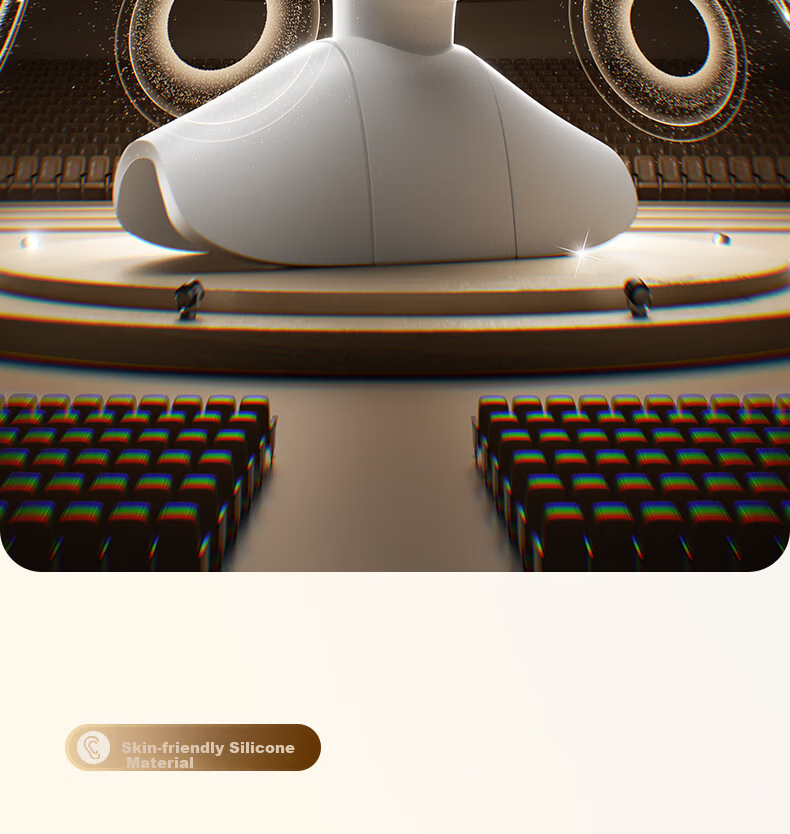 Lenovo Bluetooth Wireless Noise-Cancelling Semi-In-Ear Headphones High-Quality Sound Long Battery Life Sports Running EA269 Sakura White Official JD Self-Operated 1