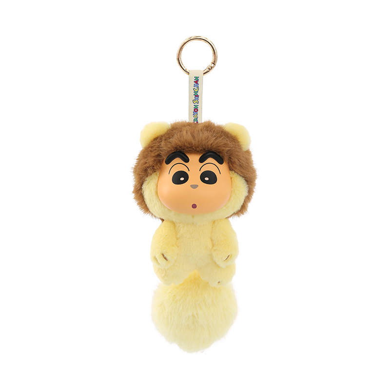52TOYS Crayon Shin-chan Big Tail Series 2 Plush Blind Box Keychain Doll Trendy Toy Gift Full Box of 6 Graduation Gifts