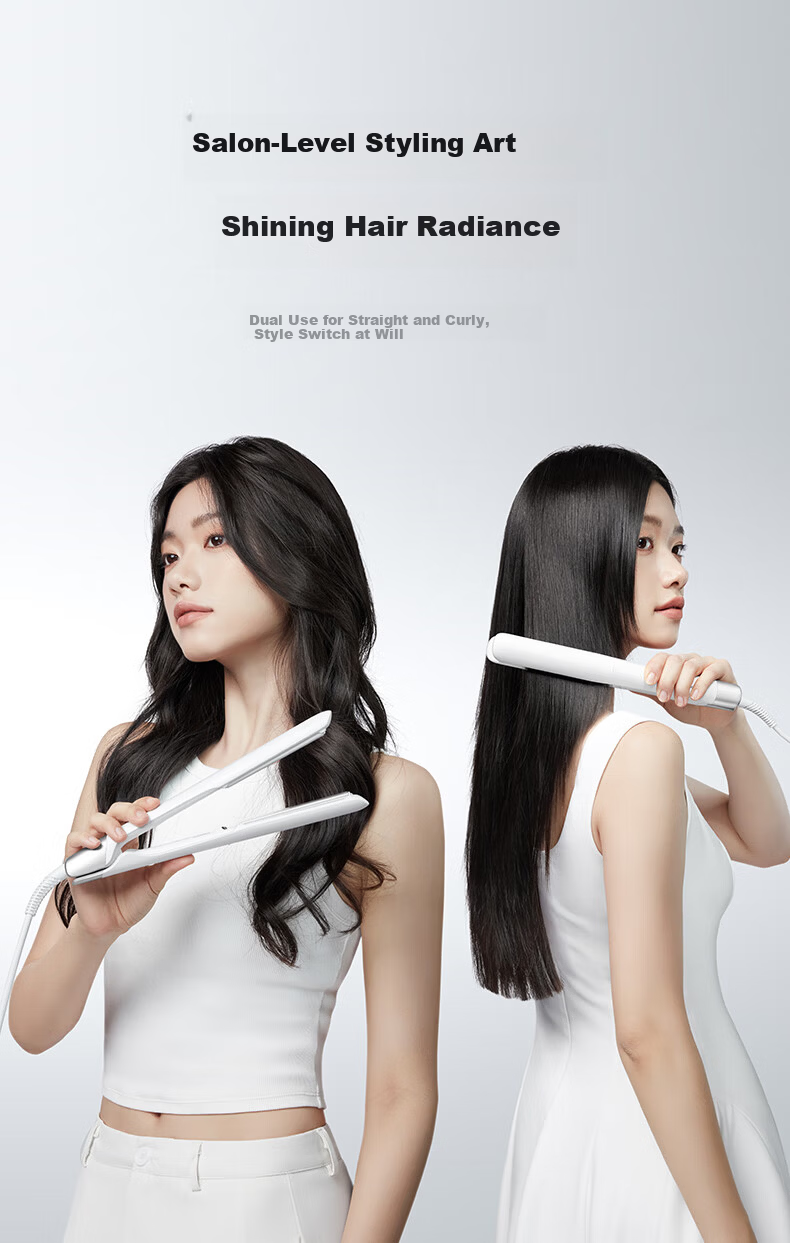 Panasonic Hair Straightener, Dual-Ion Multi-Functional Curling Iron, Women's Flat Iron for Short Hair And Bangs, National Day Birthday Gift EH-HV35 3