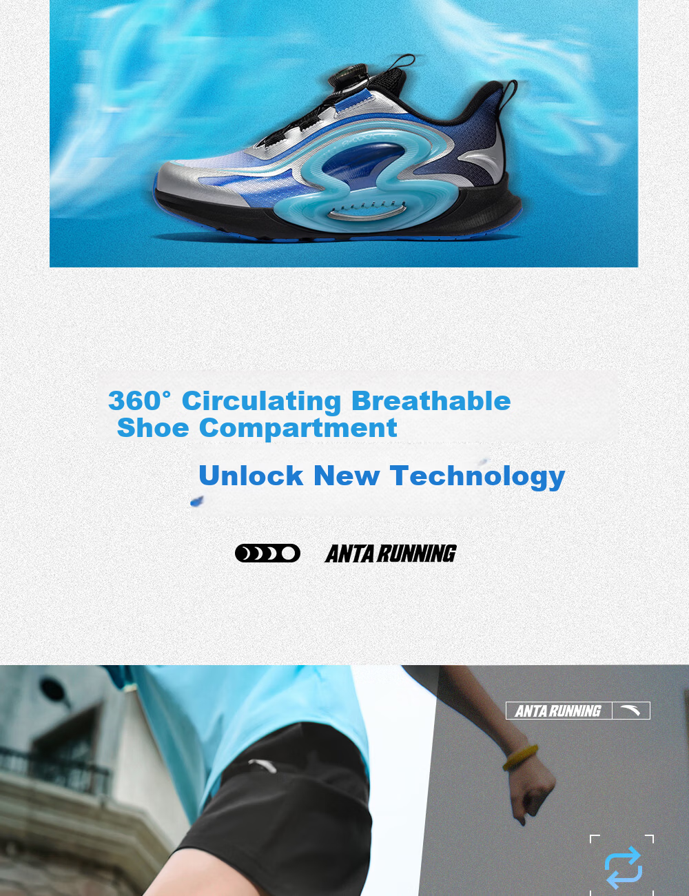 Anta Kids Running Shoes Zhuyue 2026 Summer Breathable Boys and Girls Professional Shock Absorption Running Shoes A12625588 11