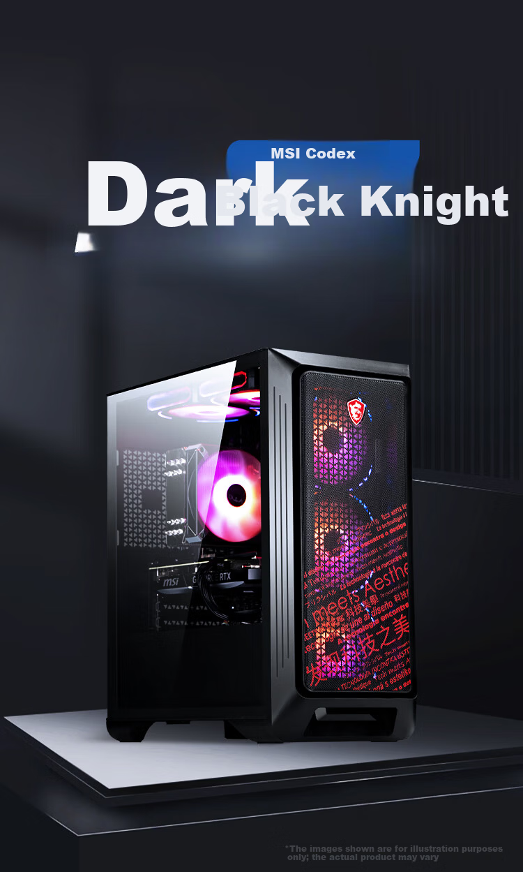 MSI Dark Knight MAG Ultra5 245K/RTX 5060 Ti 8GB/16GB/1TB Subsidized Gaming Designer Desktop PC 1