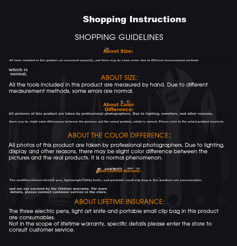 JERXUN Household Toolbox Set Multifunctional Repair Woodworking Combination Home Tool Bag Manual Electrician Tool Kit 12