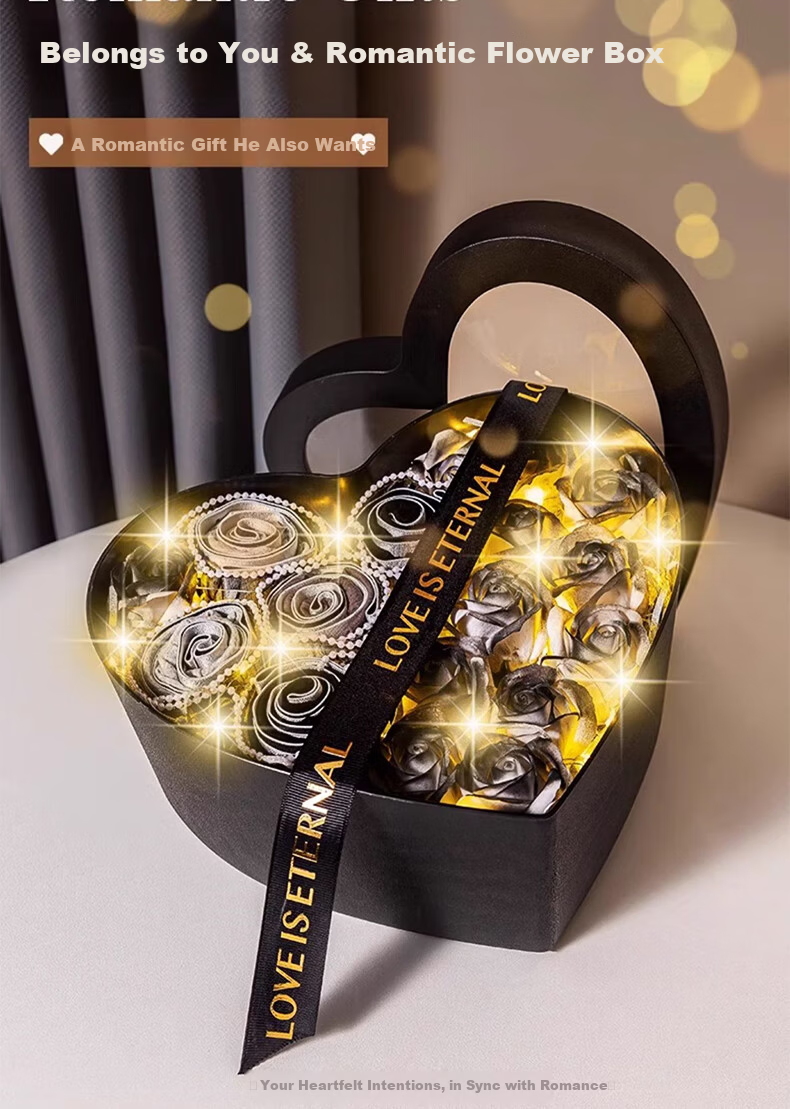 Aboli Valentine's Day Anniversary Gift for Boyfriend Husband Men Practical Luxury Birthday Surprise Bouquet Gift Box 4