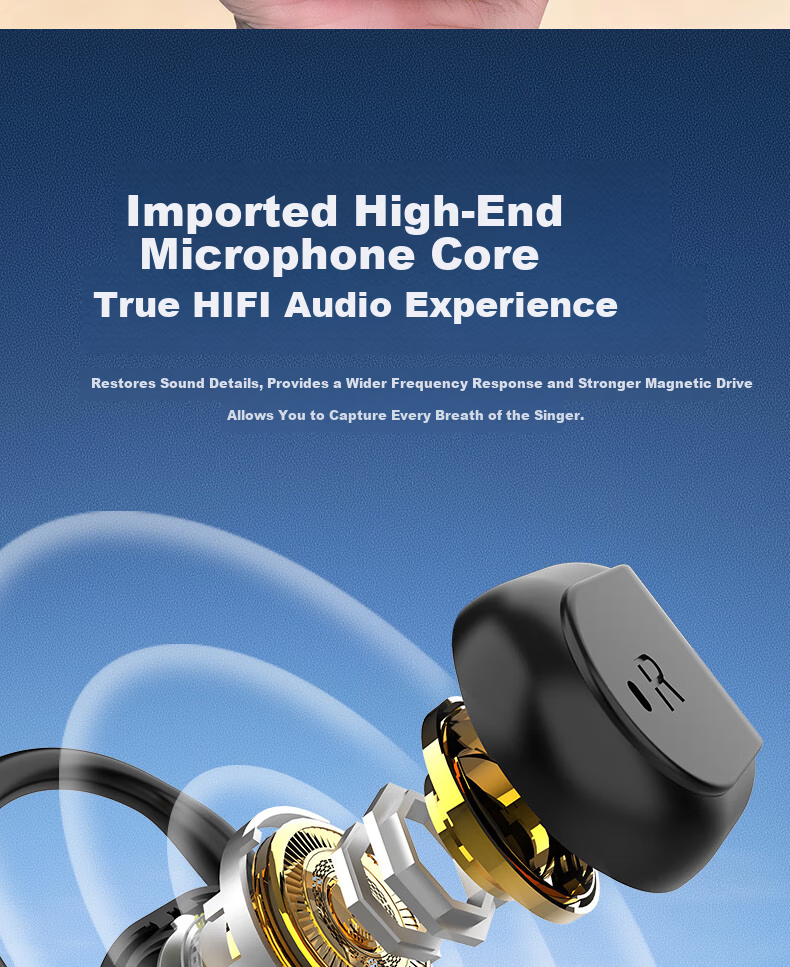 Cuckoo G10T Wireless Live Sound Card Set Headset Microphone Integrated Neckband Open Outdoor Internet Celebrity Singing Equipment Live Streaming 8