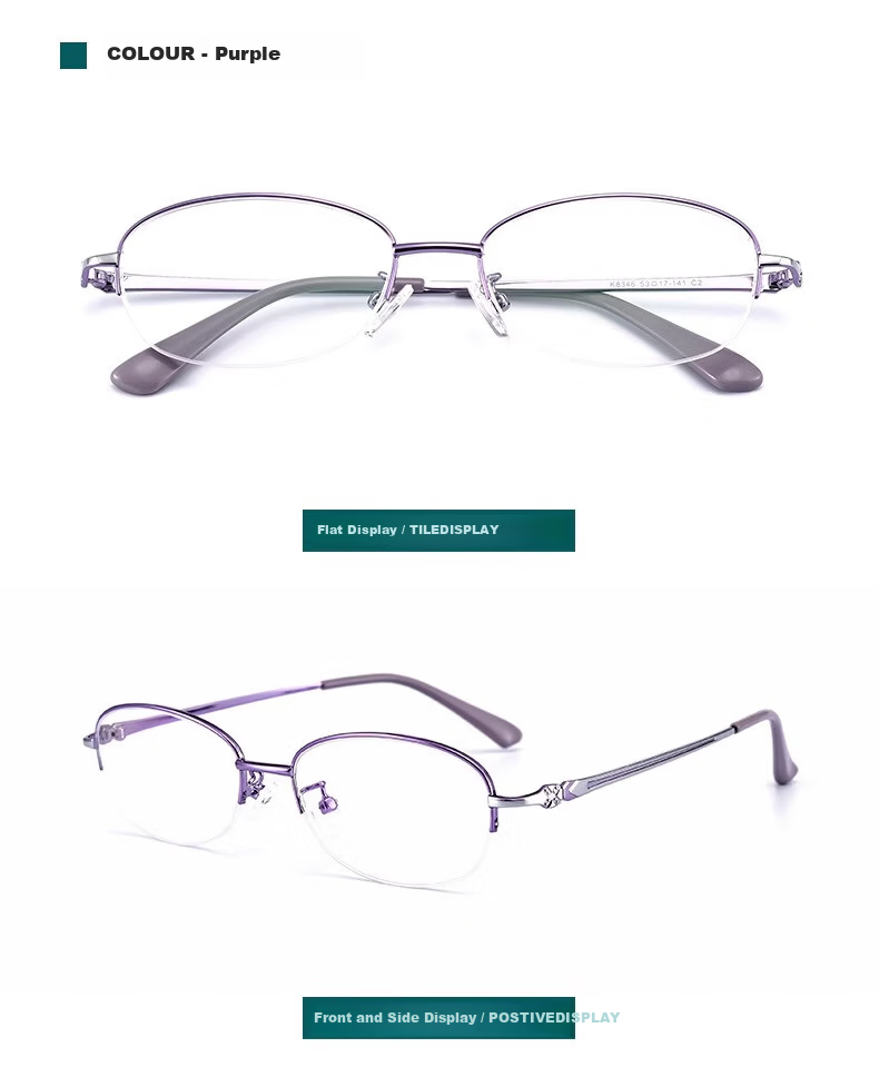 GOGOSOON Women's Anti-Blue Light Reading Glasses High-End Authentic Fashionable Presbyopic Glasses for Middle-Aged and Elderly Back to School 10
