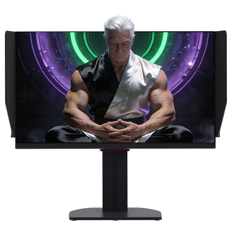 KTC 24.5-inch 2K 320Hz Fast-IPS Monitor 0.5ms Full HDMI 2.1 Hardware Eye Protection HDR450 Master 25M3 Black