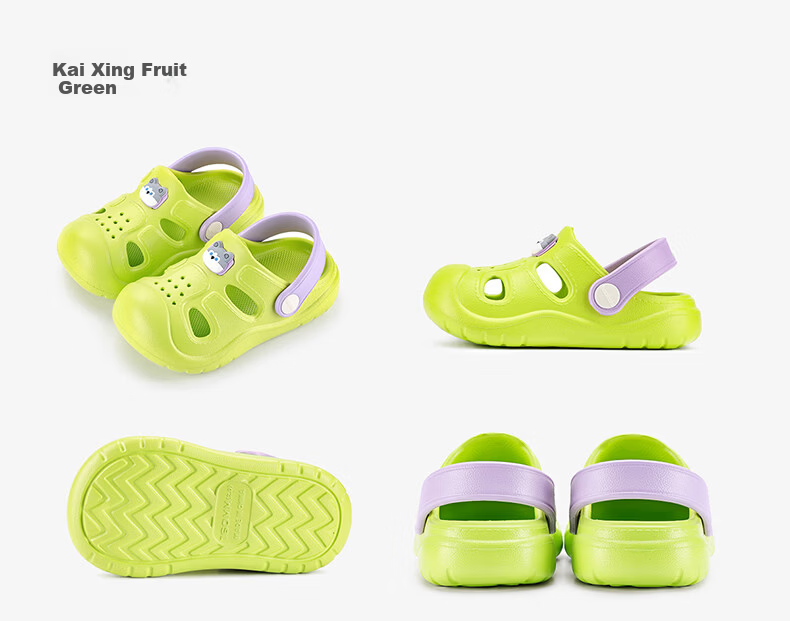 Balabala Kids Holey Slippers Girls Summer Baby Soft Sole Indoor Bathroom Shower Sandals Boys Beach Shoes Toddler 13
