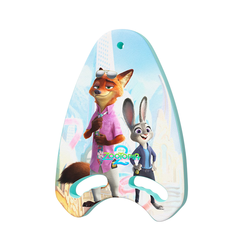 Disney Swimming Kickboard Children's Float Board Beginner Training Aid D96710S Zootopia Back Float
