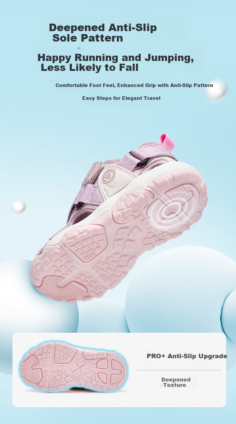 TARANIS Summer Kids Water Wading Sandals Outdoor Creek Shoes Girls Baby Water Shoes Boys Sports Sandals Gray/Silver Size 29 3