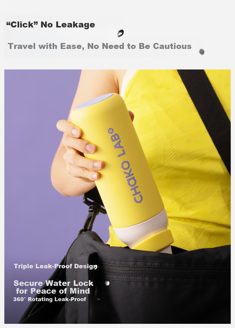 Chakolab Dual-Drinking Children's Insulated Cup, Student Straw Cup, Large Capacity Sports Water Bottle, Portable Office Cup, Stylish Kaka Cup 21
