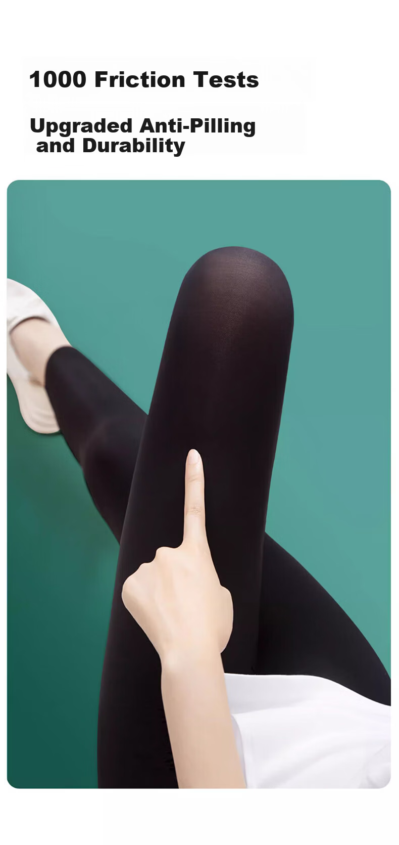 LangSha Women's Shark Skin Ultra-Thin Cooling Ice Silk Spring Summer Plus Size Yoga Sports Leggings Nine-Point Tight Pants 4