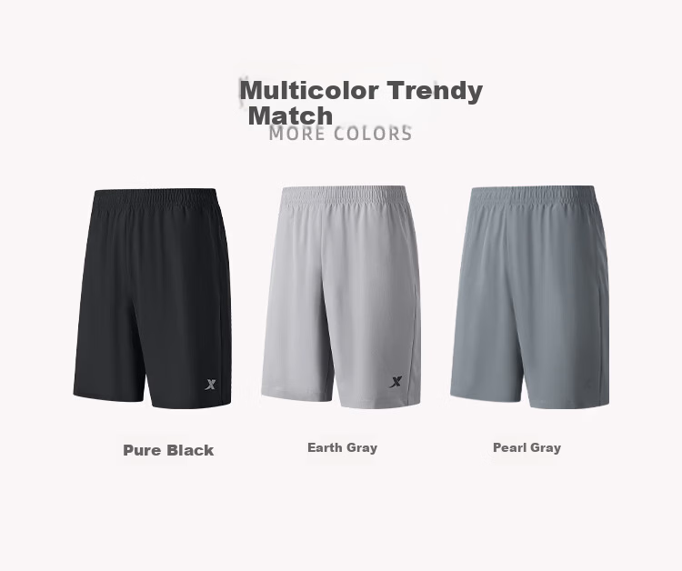 Xtep Woven Sports Shorts Outdoor Fitness Running Summer Student Training 4