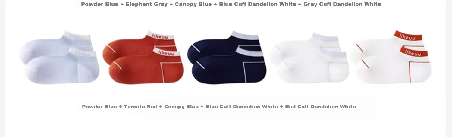 Like uu Kids Socks Boys and Girls Sports Socks Odor-Resistant Breathable Mid-Calf Cotton All-Season 7A Antibacterial 16
