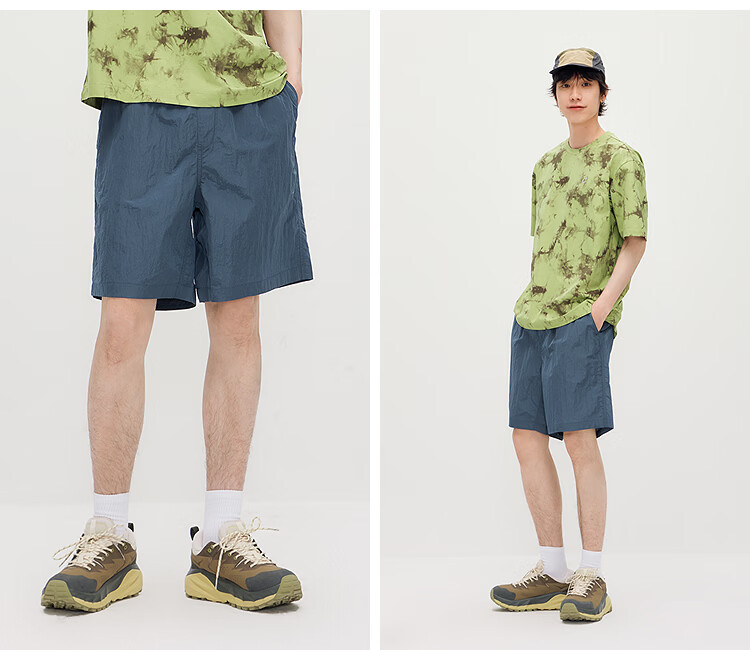 Semir Men's Casual Summer Outdoor Sports Shorts 2026 Patchwork Mesh Pocket Elastic Waist Straight Pants 109326125110 4