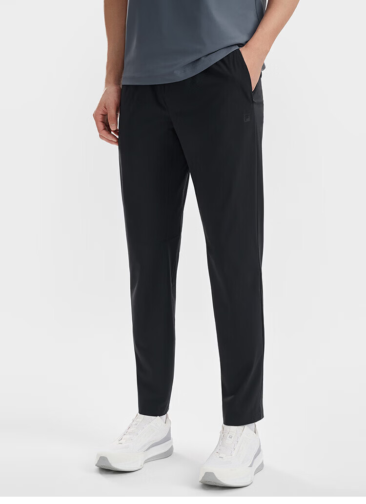 FILA Official Men's Knitted Long Pants 2026 Spring Summer Cooling Breathable Fitness Straight-Leg Sports Pants 17