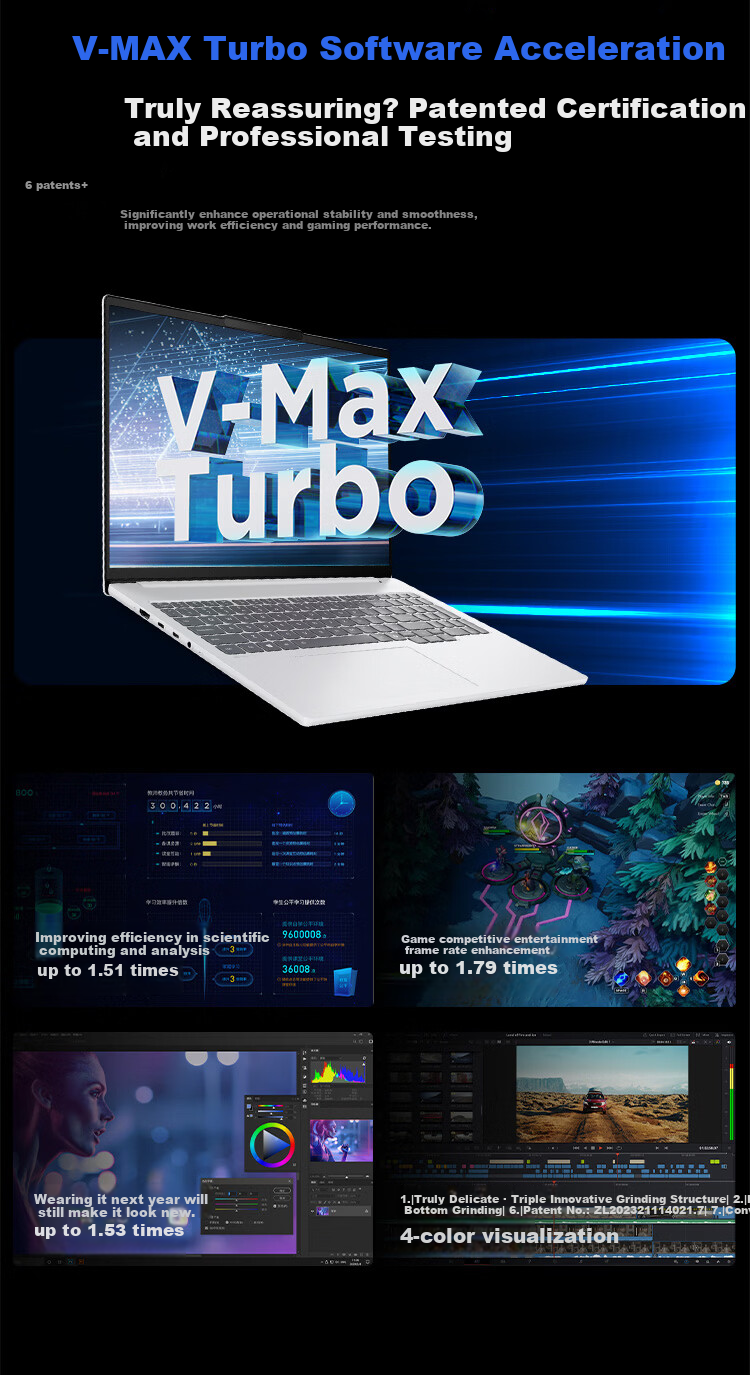 Lenovo Xiaoxin Pro16GT AI Ultra-thin Laptop Intel Core 3rd Gen Ultra5-338H 32GB 1TB 2.8K 120Hz OLED National Subsidy 10