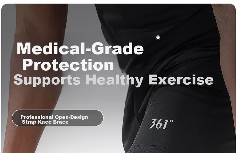 361° Knee Brace for Meniscus Injury, Medical Effusion, Sports Ligament Support, Knee Arthritis Protector, Summer Running and Hiking 1