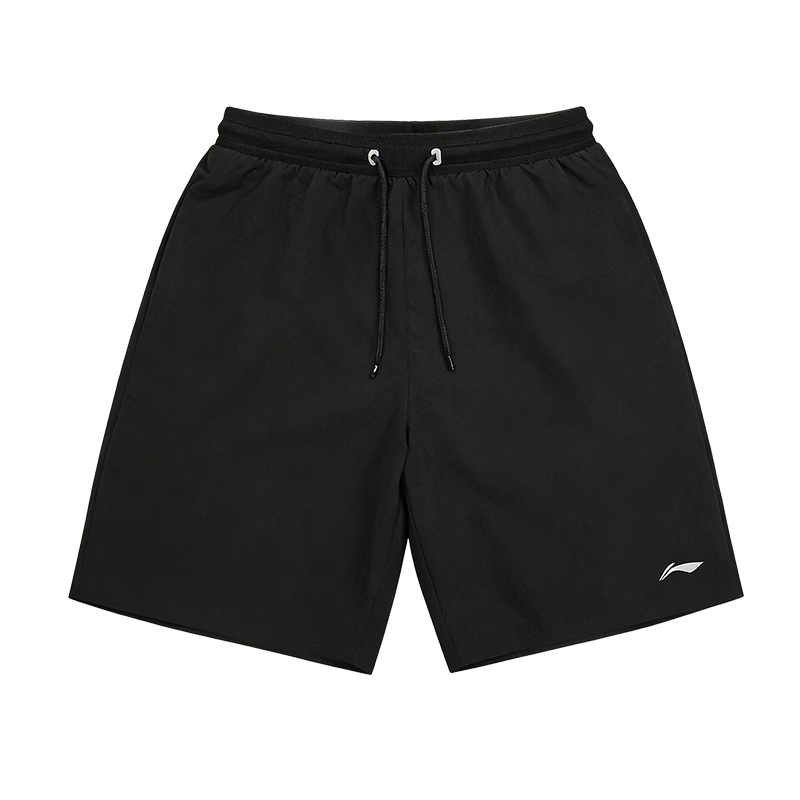 LI-NING Men's Summer Quick-Dry Ice Silk Breathable Running Fitness Shorts Lightweight Loose Sportswear