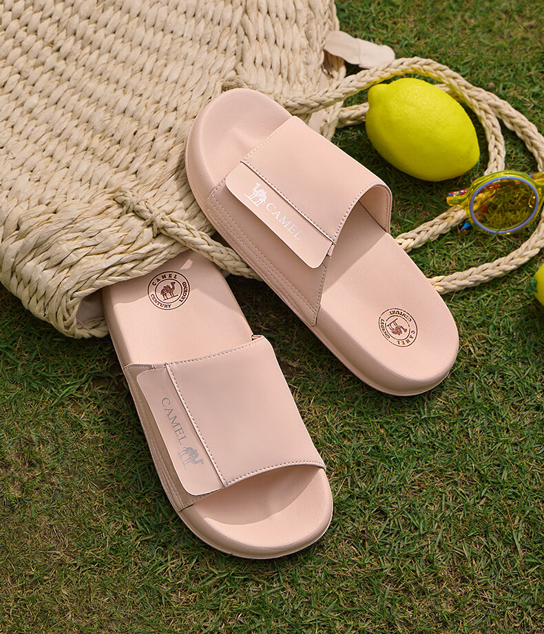 CAMEL Yunfeng Casual Lightweight Breathable Comfortable Versatile Beach Sandals Women L26M504020 Pink Size 37 15