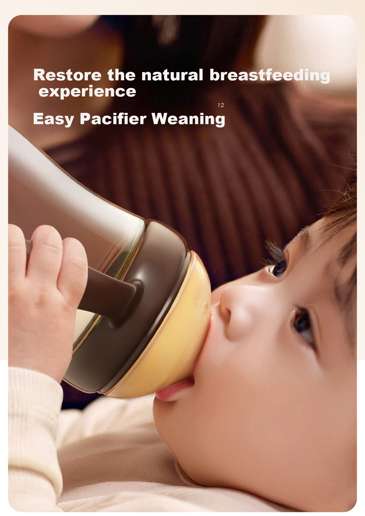 Shixi Straw Nipple [Special for Breastfeeding Bottle] (Gravity Ball Installable for 12 Months and Above) 8