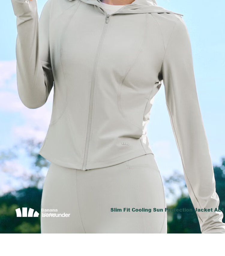 Beneunder UV Protection Jacket for Women, Short Style, Sexy Stand Collar, Slim Fit AL819 Twilight Black L 4