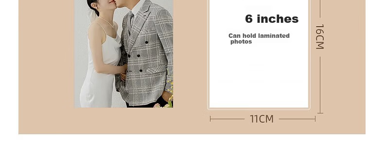 Qiyuan 6-Inch 100-Sheet Laminated Photo Album 3/4/5/6 Inch Insert LOMO Photo Memory Book Mini Storage - Hello Time 7