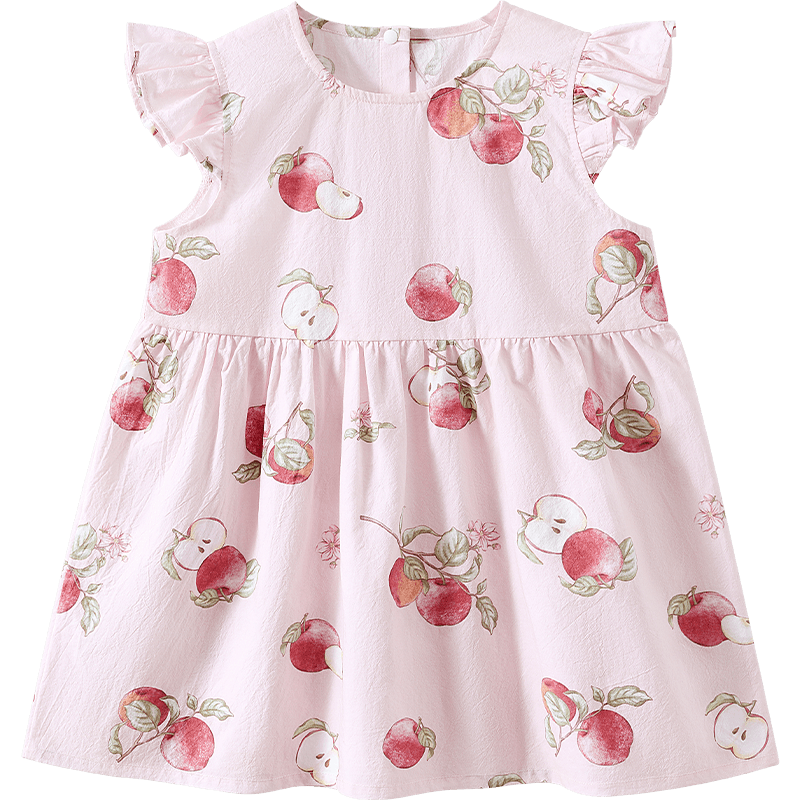 JOYNCLEON Girls Summer Dress Baby Princess Floral Toddler Dress Children's Skirt JLY205666