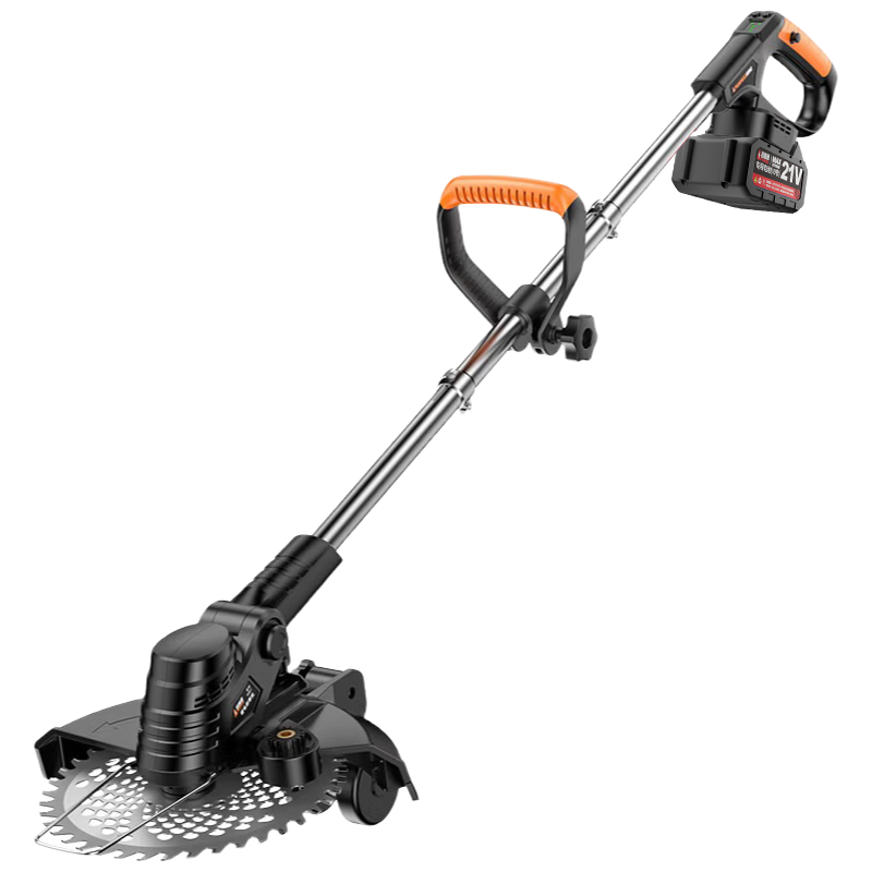PUANGD Cordless Lawn Mower Lithium Battery Grass Trimmer High-Power Handheld Electric Brush Cutter Agricultural Grass Cutter