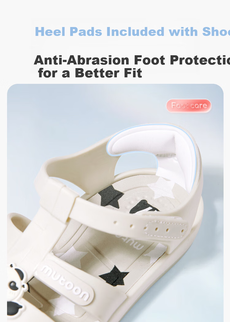 Mutong Kids Summer Comfortable Casual Boys Beach Sandals Soft Sole Roman Style Closed Toe Water Shoes Girls Taro Purple 155 8