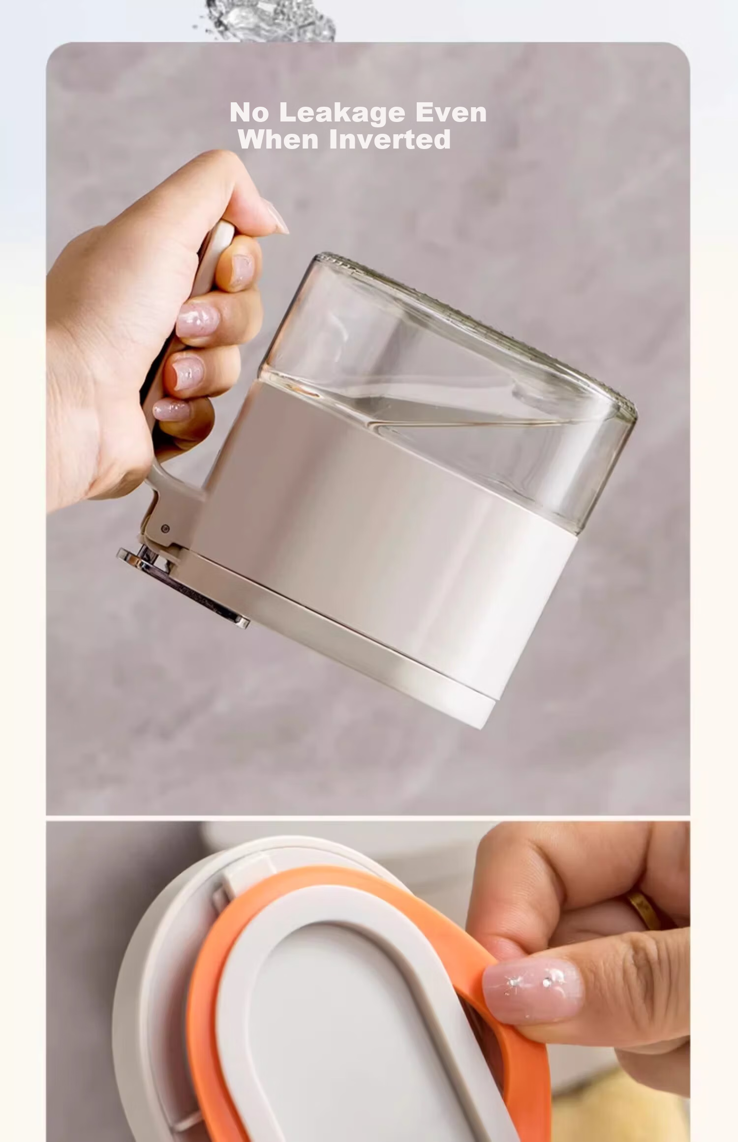 KATEI STORY Japanese Moisture-Proof Sealed Spice Jar Salt Container Glass Kitchen High-End Seasoning Bottle 3