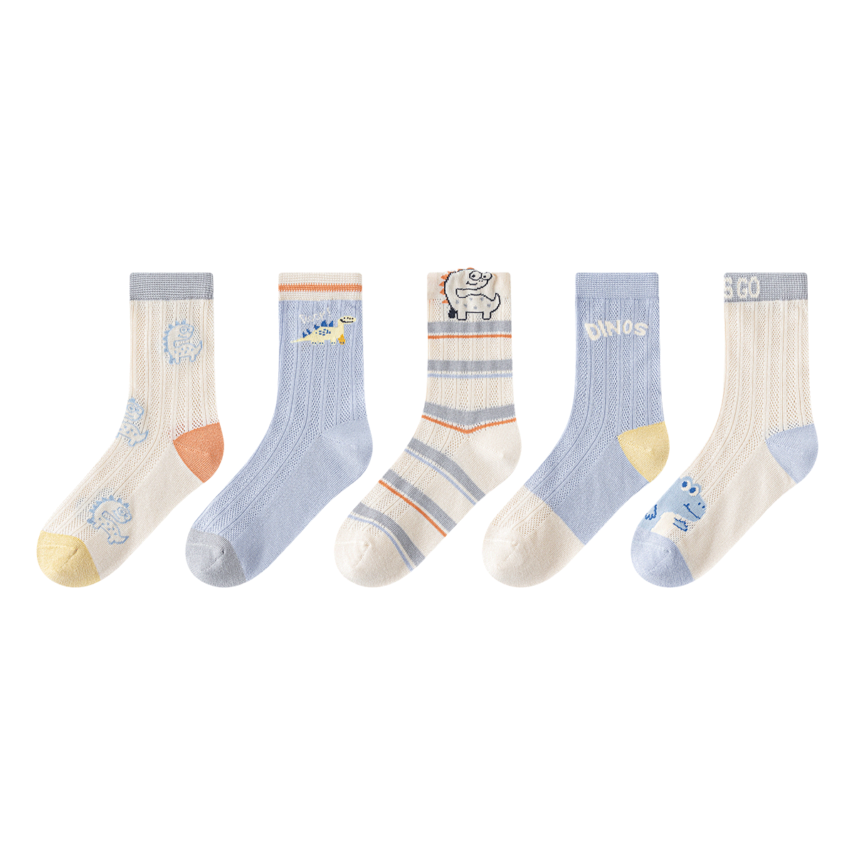 Little Pig Banner Summer Mesh Thin Children's Socks Xinjiang Cotton Class A Seamless Cute Cartoon Kids Baby Cotton Socks