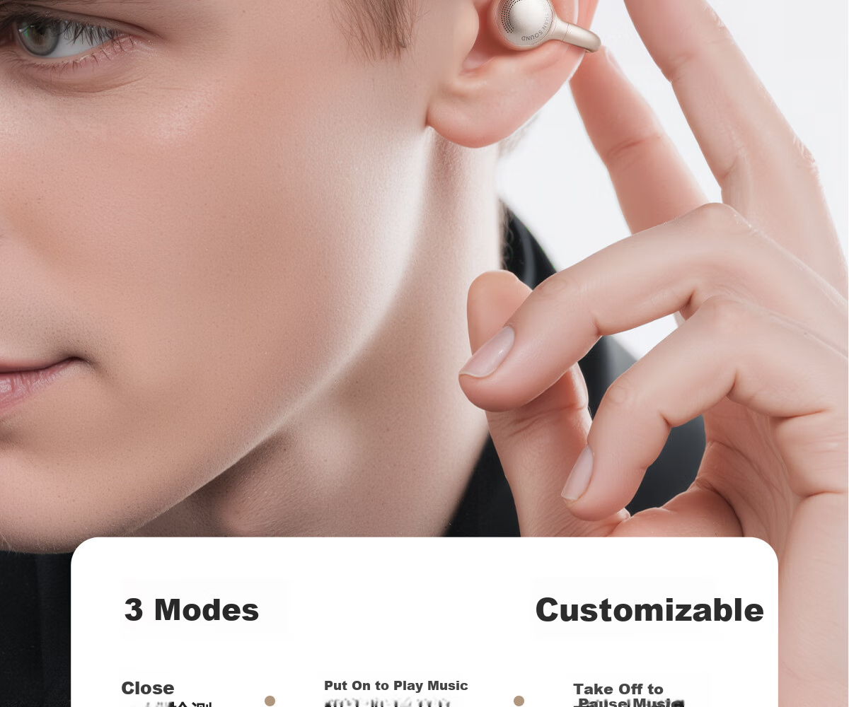 EDIFIER Clip-On Ear Clip Bluetooth Sports Earphones Fast Charging Long Battery Life Compatible with Apple Huawei Xiaomi OPPO Phones Festival Secret Night Blue 16