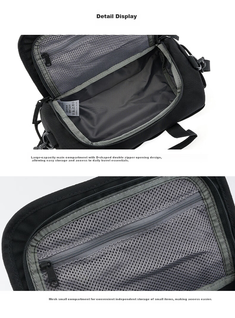 The North Face Women's Base Camp 6.1L Outdoor Sports Casual Portable Mini Shoulder Bag Crossbody Bag 5JYT 8