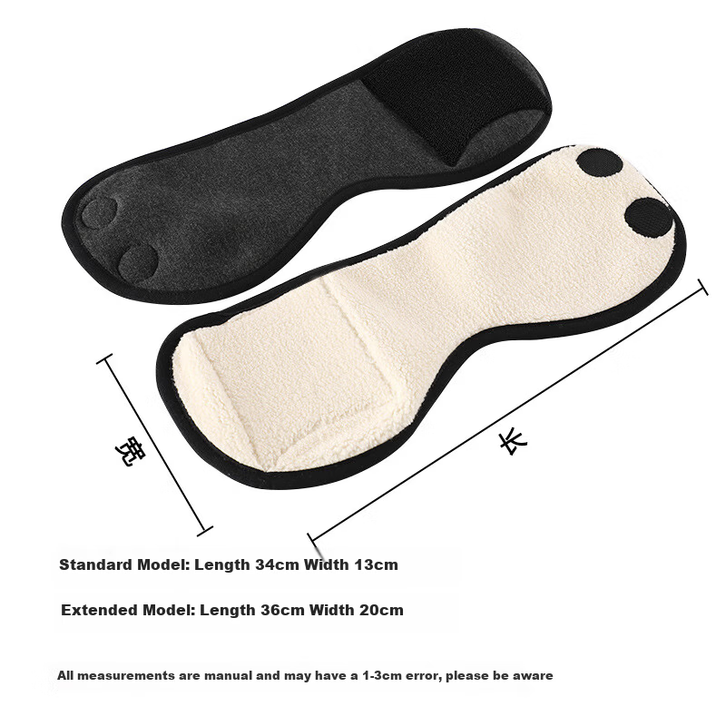 Dipple Adjustable Ankle Foot Wrist Warmer Thickened Fleece Cold-Resistant Protective Sleeve for Men and Women Cycling