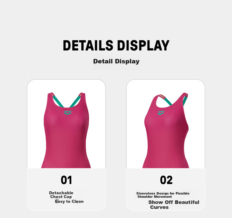 Arena Women's Slim Fit Lycra Swimwear Sports Training Swimsuit Tummy Control Swimming Pool Swimwear 8