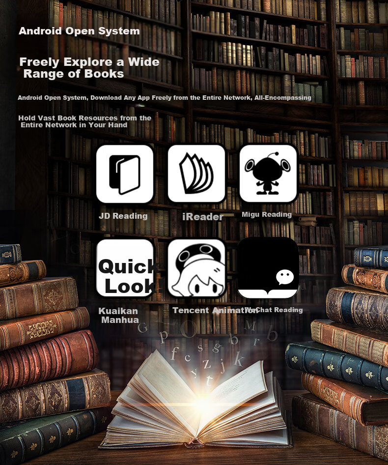Hisense Hi Reader 2026 Special Edition E-Ink Screen Reader 6.7-inch 300PPI HD Eye Protection Reader HiReader 6