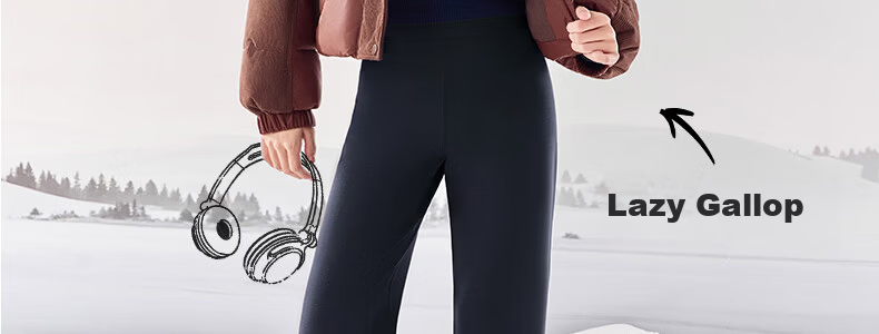 SIINSIIN Yang Mi Style 6.0Pro Straight-Leg Pants 2026 New Women's Fleece-Lined Slim Fit Sports Casual Pants for Spring and Autumn 38