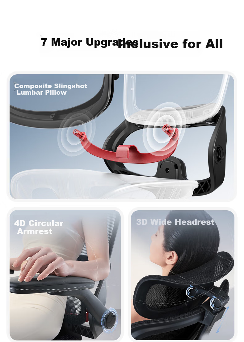 Sihoo B100Pro Ergonomic Office Chair Computer Chair Human Engineering Seat Gaming Chair with 4D Adjustable Armrests 2