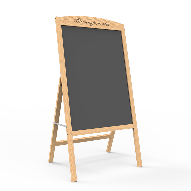 AUCS Mobile Chalkboard Stand, Home Use 50*70cm, Children's Writing Board, Shop Commercial Use, School Classroom, Home Stall, Small Whiteboard, Large Blackboard, Advertising Display Board