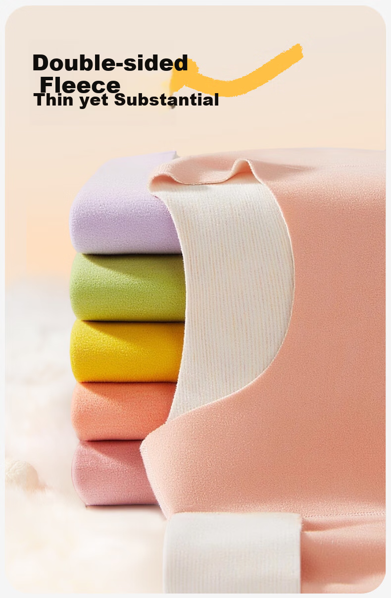 Modal Children's Thermal Underwear Set Seamless Fleece Thickened Heating Autumn Winter Baby Boys Girls Long Johns 3