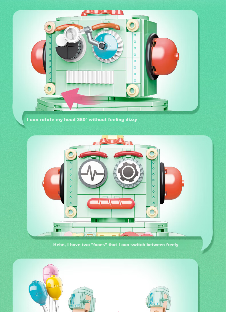 JAKI Building Block Capybara Gashapon Robot Model Children's Toy Adult Birthday Gift for Boys and Girls 7