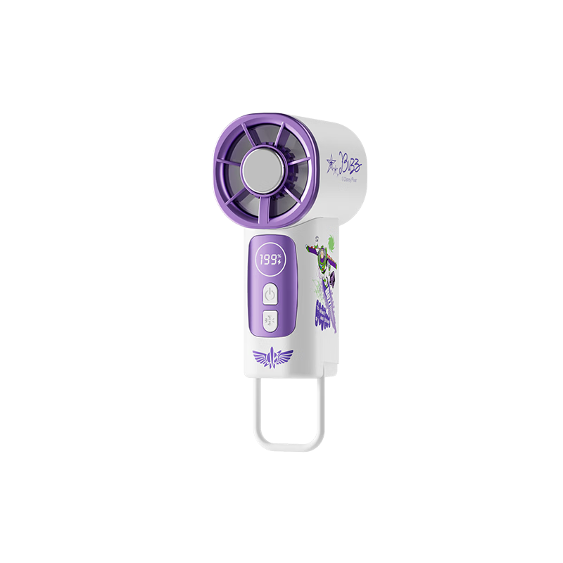 Disney Ice Cooling Mini Handheld Fan High Airflow Long Battery Life Portable USB Rechargeable Student Dorm Office Desktop Y51 Buzz Lightyear