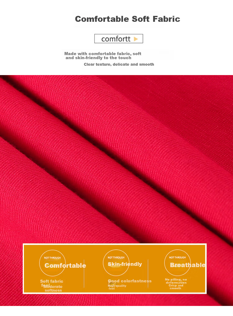 Woodpecker Women's Pure Cotton Short Sleeve T-Shirt Summer Printed Slim Fit Shoulder Polo Shirt Red XL 6