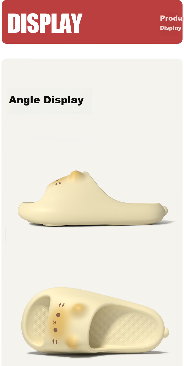 Chedoir Cute Cat Slippers for Women Summer Indoor Non-Slip EVA Arch Support Couple Outdoor Slippers 14
