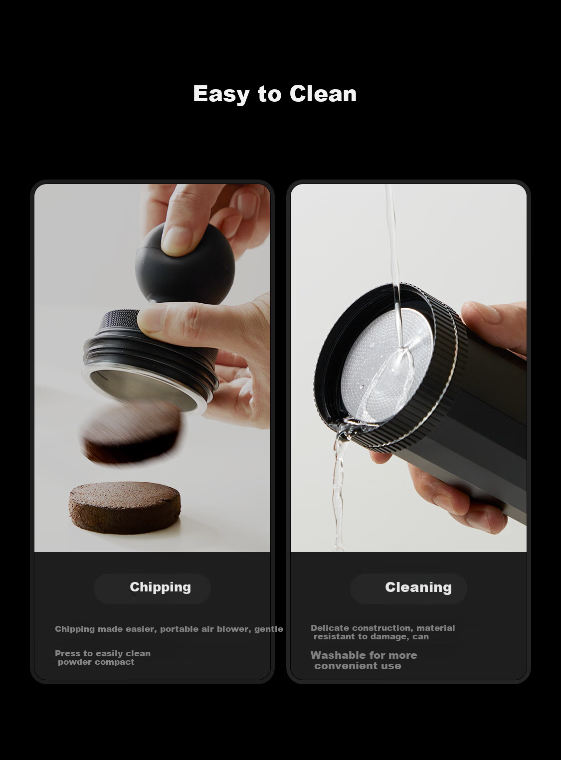 Hero Yicui Professional Portable Espresso Coffee Machine Electric Portable Coffee Maker for Outdoor Travel 14