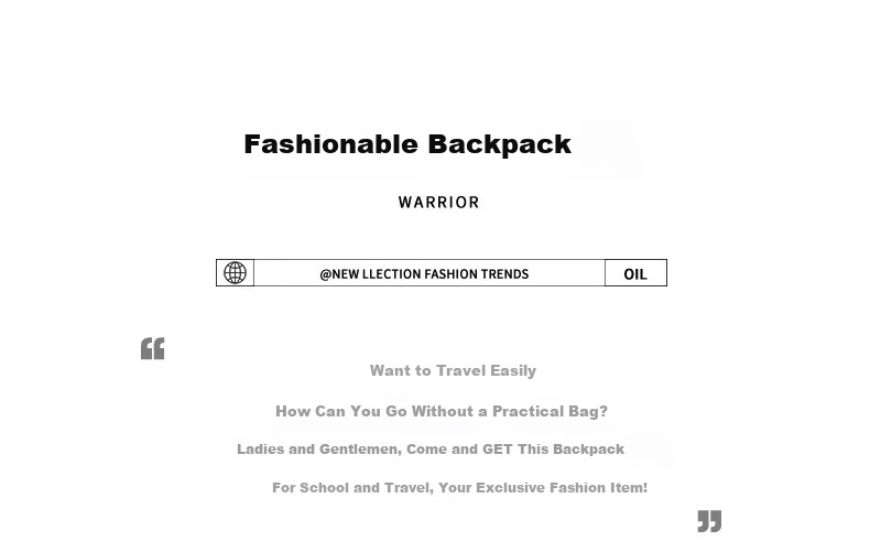 Warrior Backpack for Middle and High School Students, Large Capacity Lightweight Stylish College Student Laptop Backpack for Men and Women 4