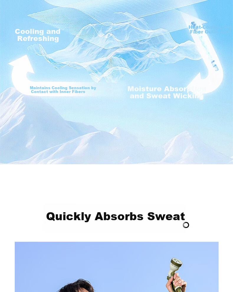 Jordan Ice Skin 4.0 Men's Sunscreen Jacket Cold White Skin UPF100+ 2026 Summer New Outdoor Lightweight Breathable Coat 10