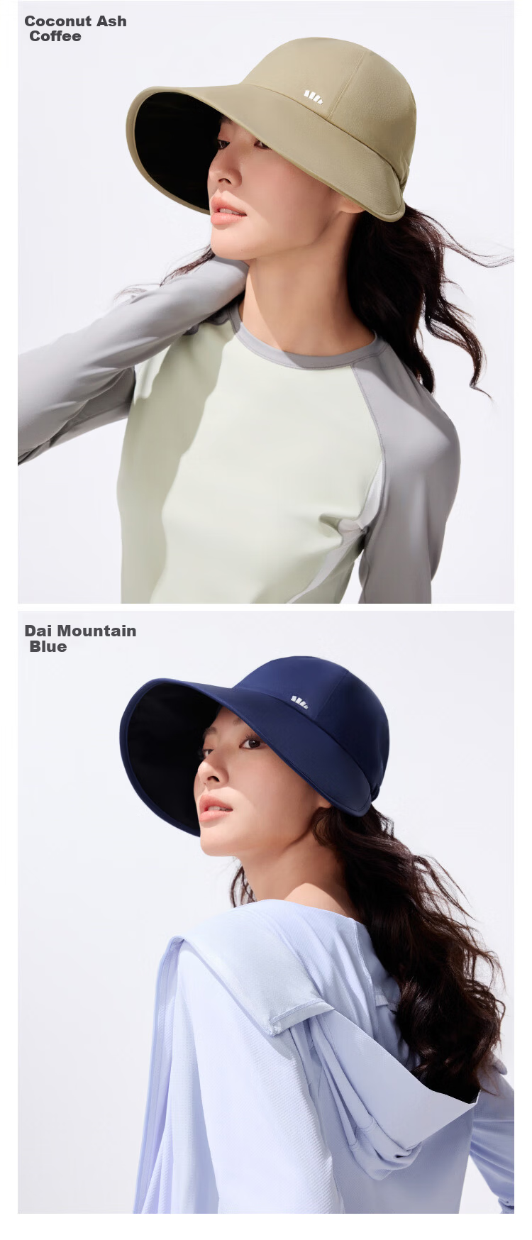 Beneunder Duckbill Baseball Cap Sunshade Hat Side Face Sun Protection Hat Women's Full Face Sunshade Men's Fashionable Black Hat 16