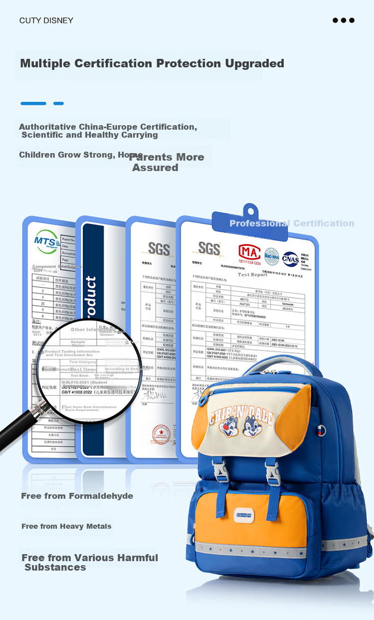 AMERICAN TOURISTER Boys' Antibacterial Lightweight Backpack for Elementary Students Grades 1-2 Large Capacity NN8*001 16