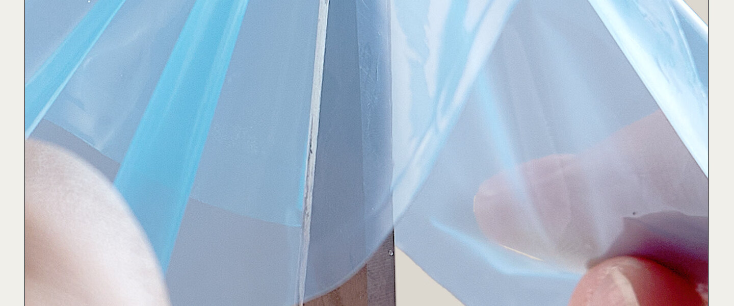 Guxu Disposable Toilet Seat Covers Travel Essential Hotel Toilet Seat Protectors Dental Blue Film 5